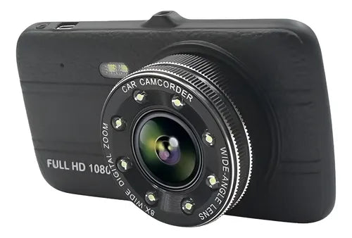 **Cámara de Carro Frontal y Trasera Gran Angular 170° HD 1080p**