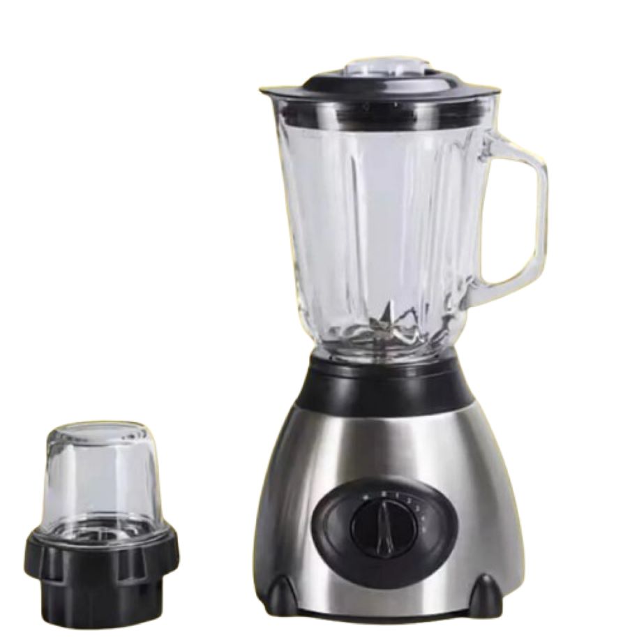 Licuadora 2 en 1 con Vaso de Vidrio Fly