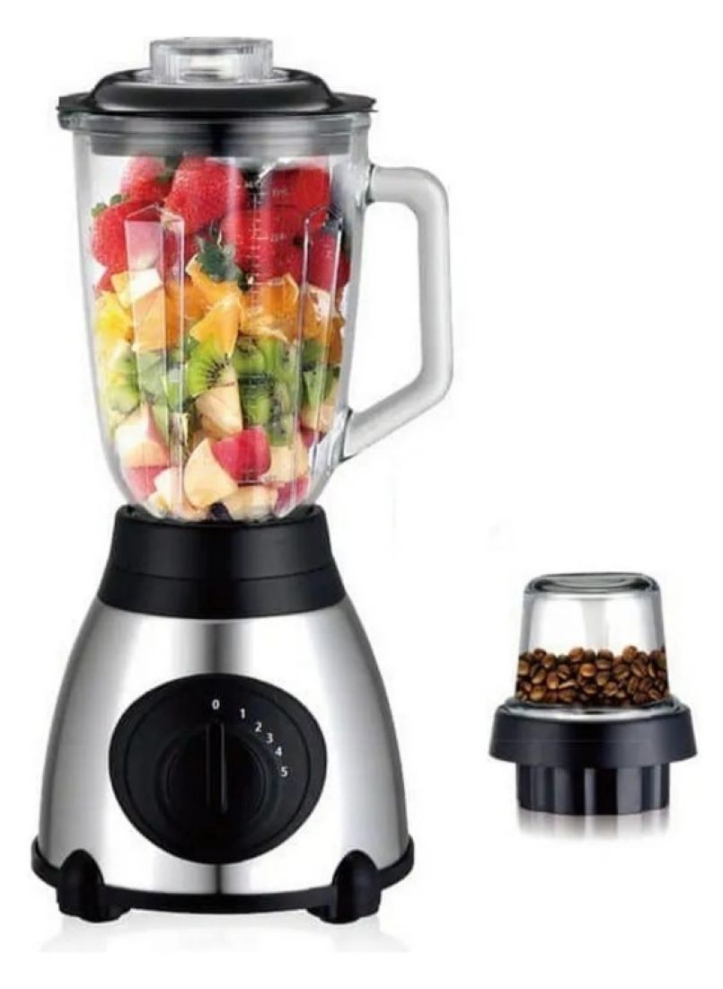 Licuadora 2 en 1 con Vaso de Vidrio Fly
